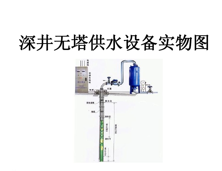 庄河市井泵无塔式供水设备